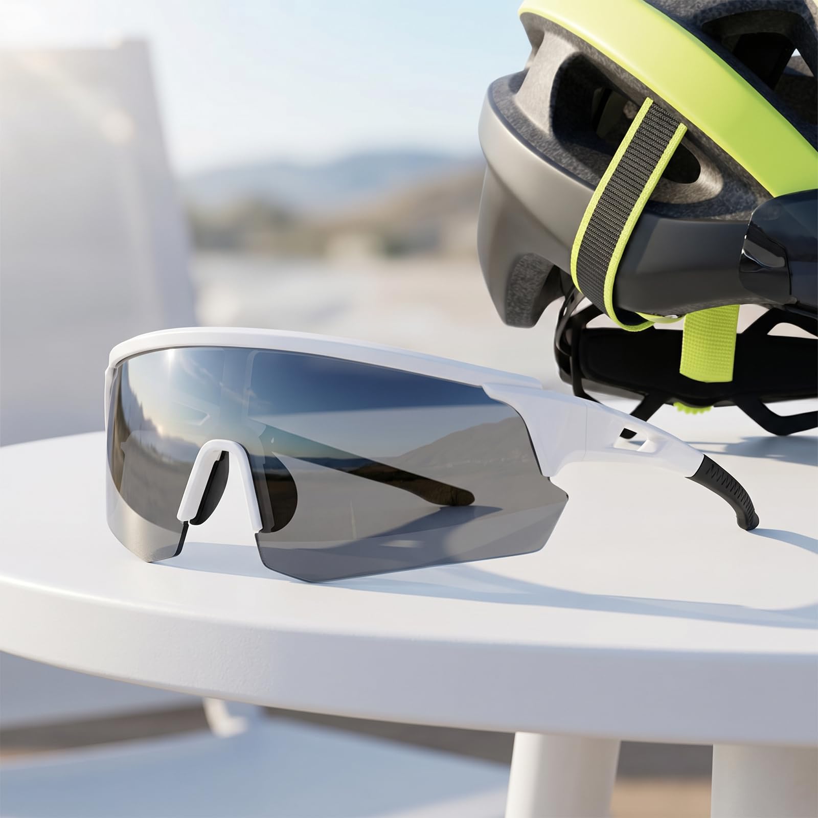 Gafas de sol fotocromáticas transiciones PC antideslizantes para