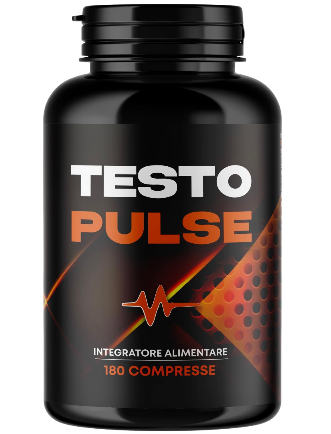 Testosterone Uomo | 180 Compresse | Azione Booster Rapida e Potente | Aumento Massa Muscolare Uomo I Alto dosaggio di Tribulus Terrestris, Maca Peruviana, Ashwaganda e ZMA, Testo Pulse