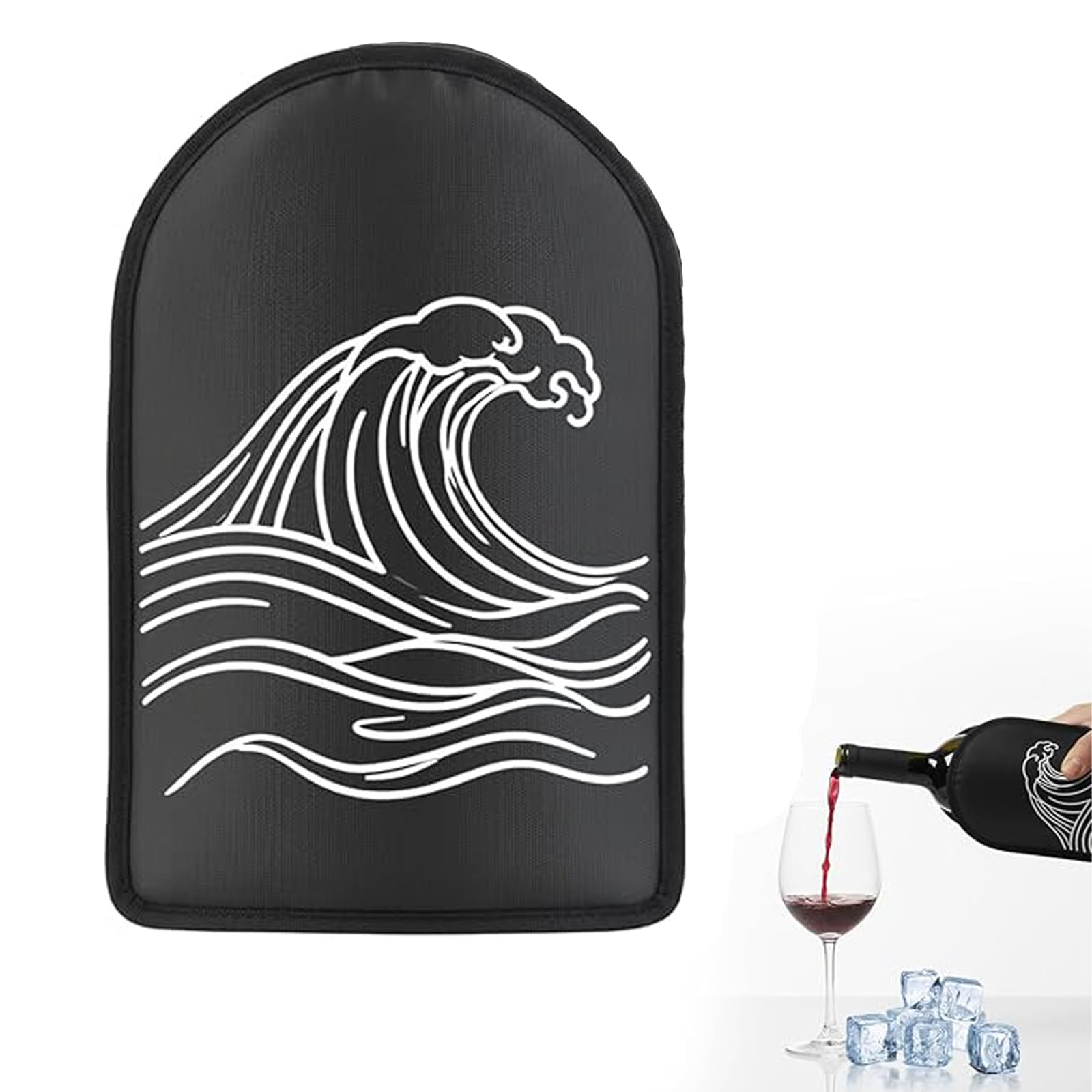 Wine Cooler Sleeve, Wine Bottle Cooler, Wine Bottle Coolers, Compact Wine Cooler Sleeve, Wine Cooler, Compact Wine Cooler, Beverage Storage Unit for Home and Kitchen