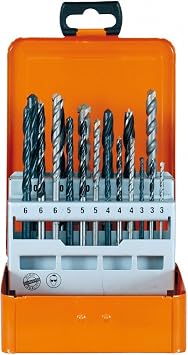 60530 Maxi-Mix drill set for teel/stone/wood 3-10mm 18pcs