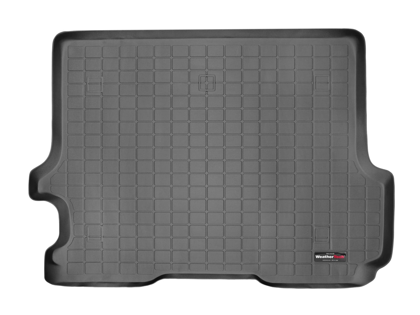 WeatherTech Cargo Trunk Liner for Buick Rainier, Envoy, Trailblazer - Behind 2nd Row (40188), Black