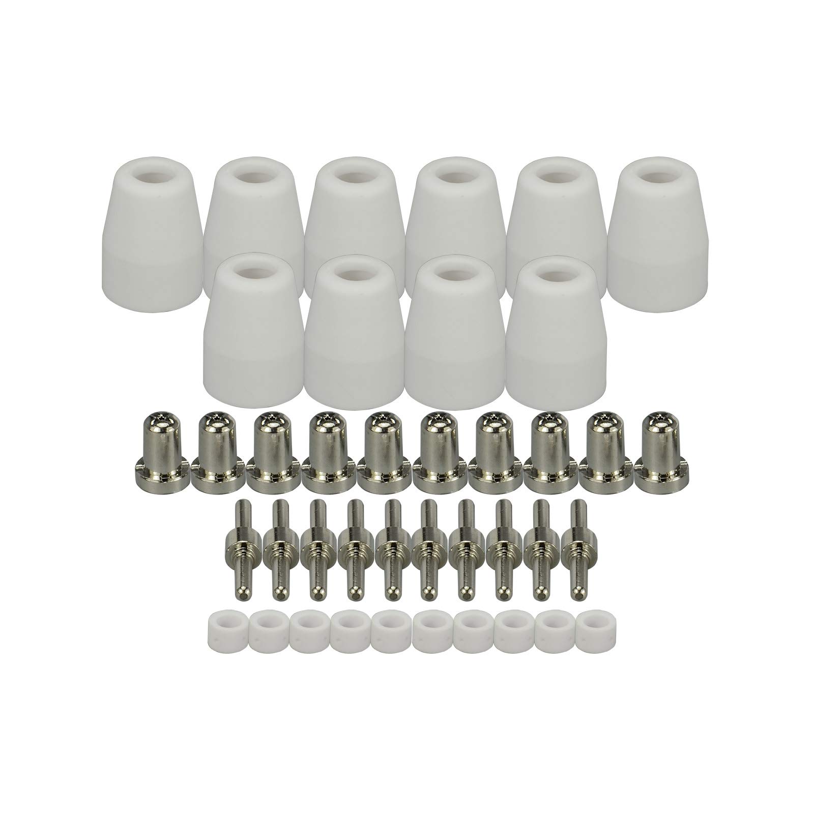 Kit Consumabili Per Torcia Al Plasma LG-40 PT-31, Nichelati - Foto 4