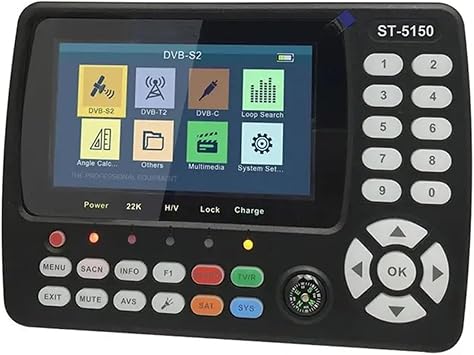 ST5150 DVB-S2/T2/C   LCD   Satfinder