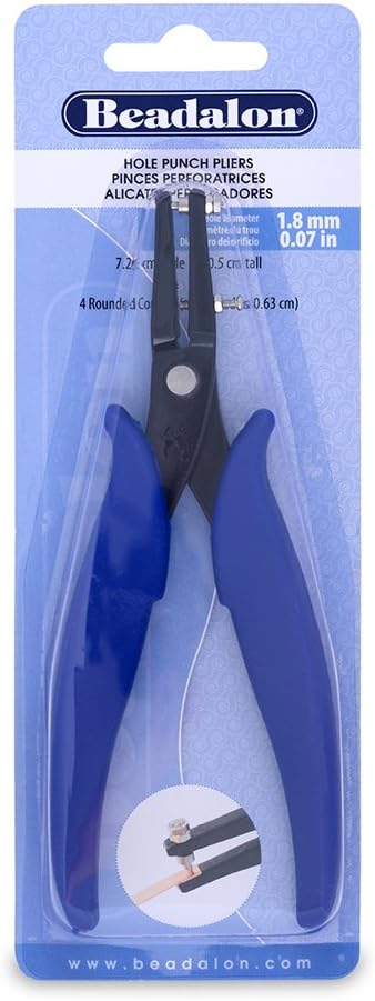Artistic Wire Hole Punch Pliers .07" Art Craft, Silver