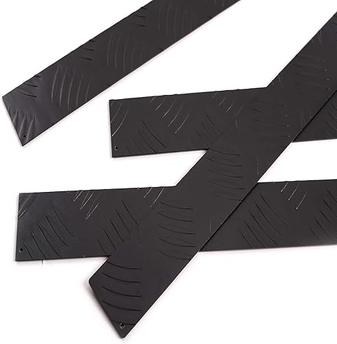 Miniatura 8 de YIWANG Aleación de aluminio para Land Rover Defender 90 110 130 2004-2018 placa de puerta lateral del coche Pegatinas de ajuste Accesorios para