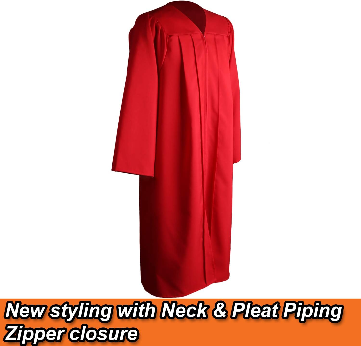 OSBO GradSeason Matte Graduation Cap and Gown 2026 Set with Tassel for High School & College 10 Colors