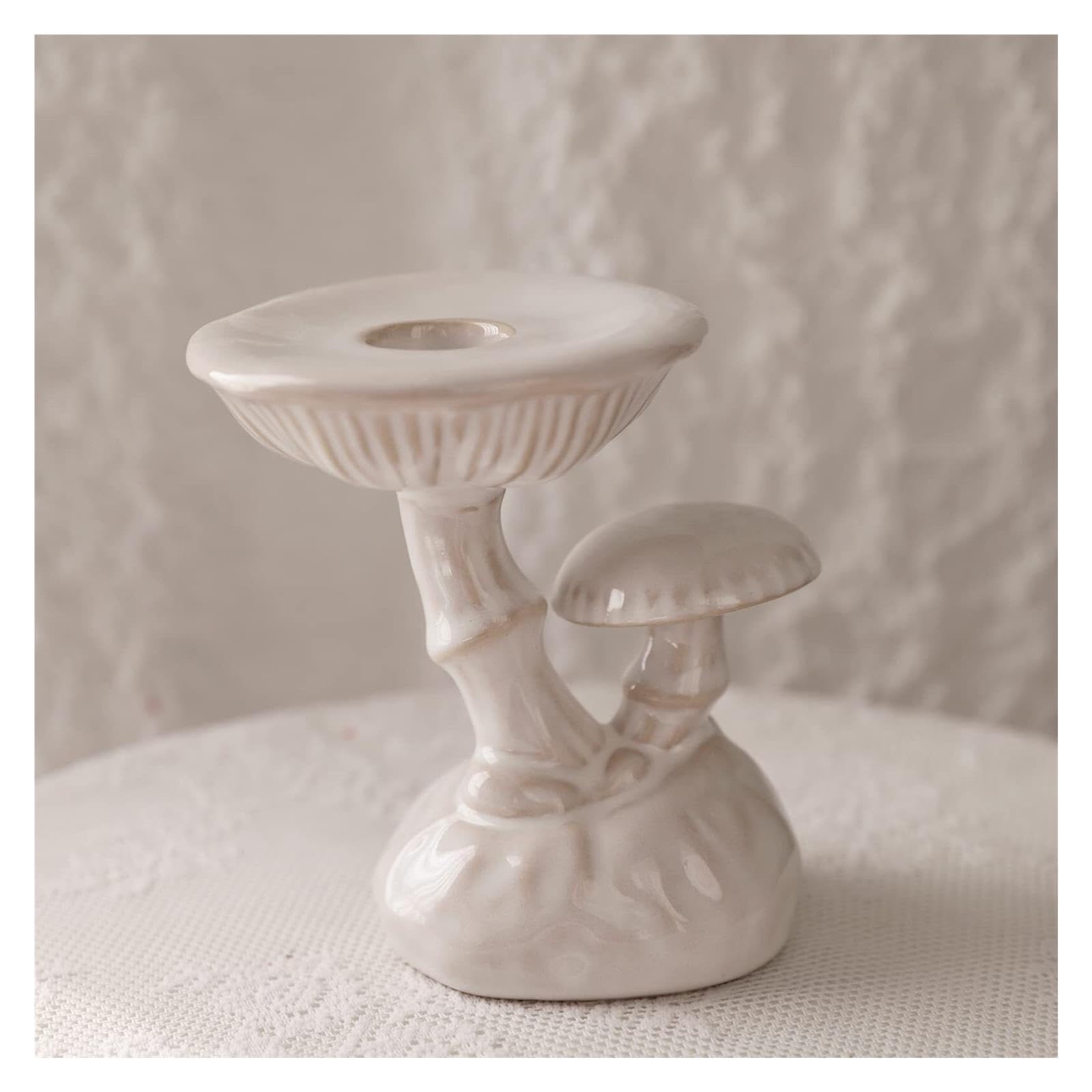 Portacandele Candeliere portacandele in Ceramica for Matrimonio Decorazioni per la mensola del Camino