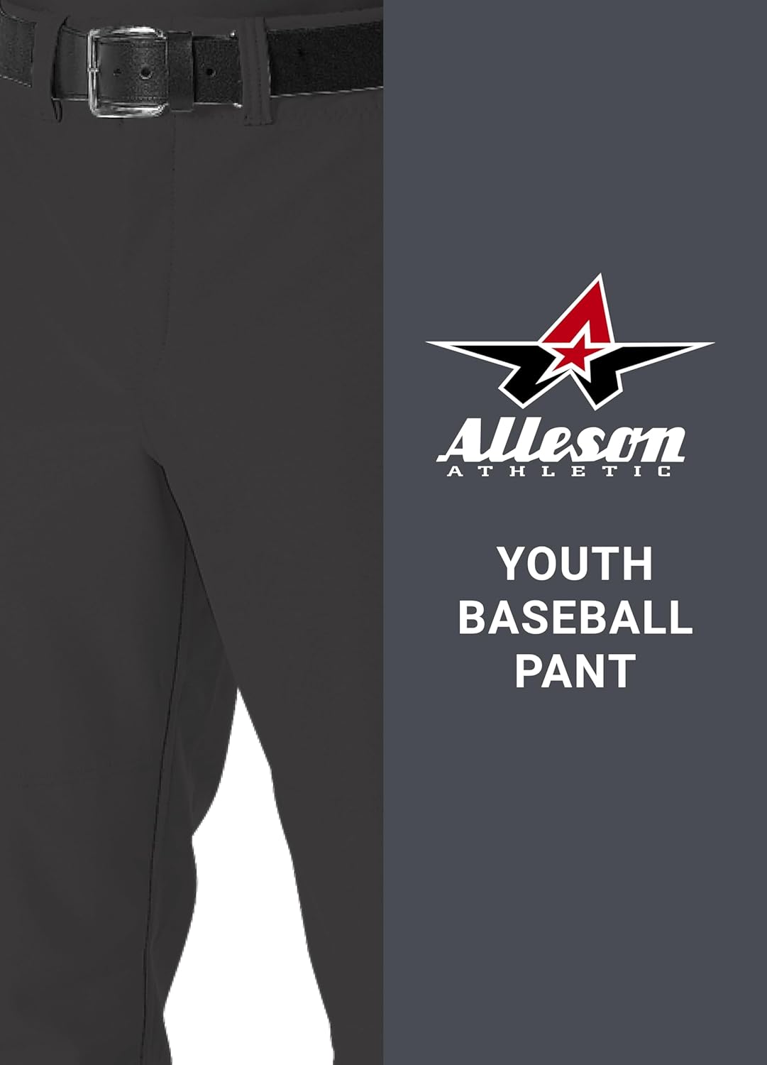 Alleson Athletic Boys Elastic Bottom Baseball Pants – Classic Fit, Durable Fabric, and Secure Waistband - Image 5