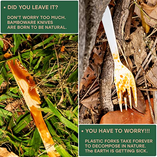 Bamboware 100% Bamboo Utensils thumb #4