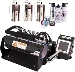 Prensa Térmica Dupla para Canecas, Squeezes e Copos - 110V