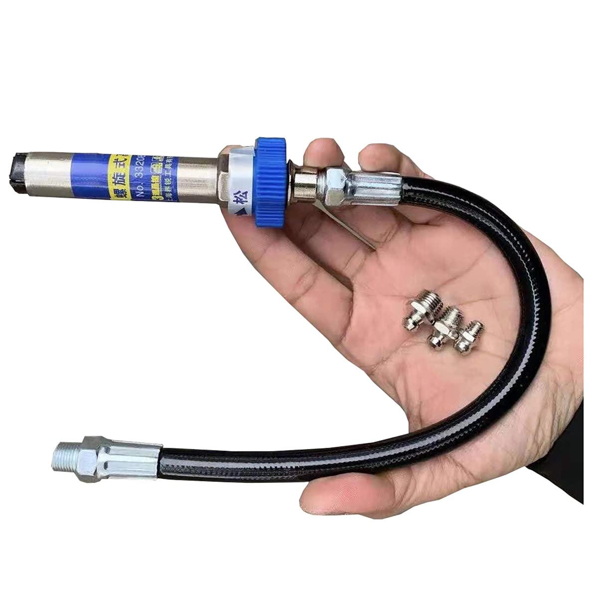 Mundstück Kupplung Für Kegel-Schmiernippel, Spiral Typ Hochdruck-Öldüse, Schmierpressen Fettkoppler Schnellverriegelung Und Freigabe