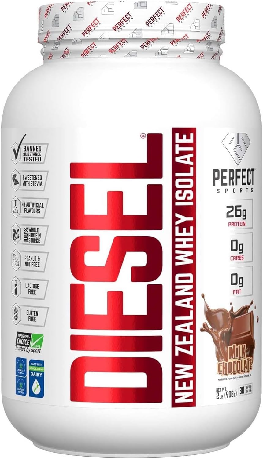 Diesel New Zealand Whey Isolate, 2 lbs, Milk Chocolate