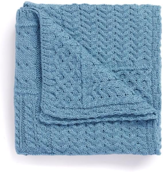 Carraig Donn Irish Blanket 100 Merino Wool Throw Made in Ireland