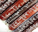 Alef Beef Salami Evreyskaya (Jewish) 1.5 Lb - Cured Charcuterie Meat, Perfect Hard Salami For Deli & Charcuterie Boards