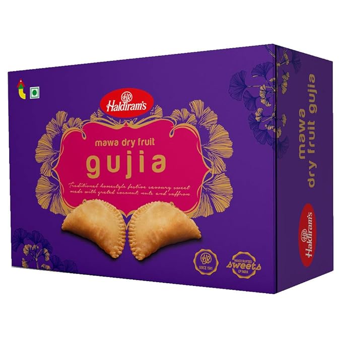 Haldirams Mawa Dry Fruit Gujia, 400g at Rs. 199