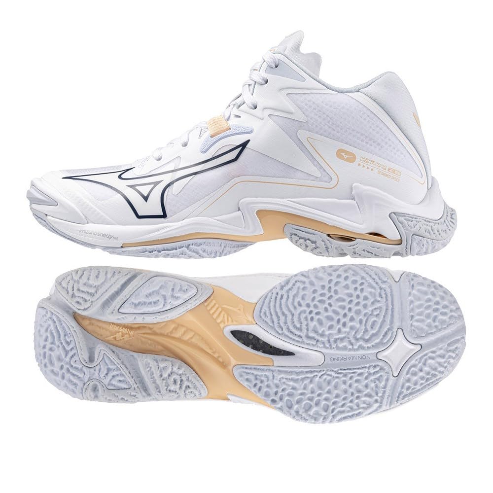 Mizuno Scarpa Volley Donna Lightning Z8 Mid Women White, 40.5