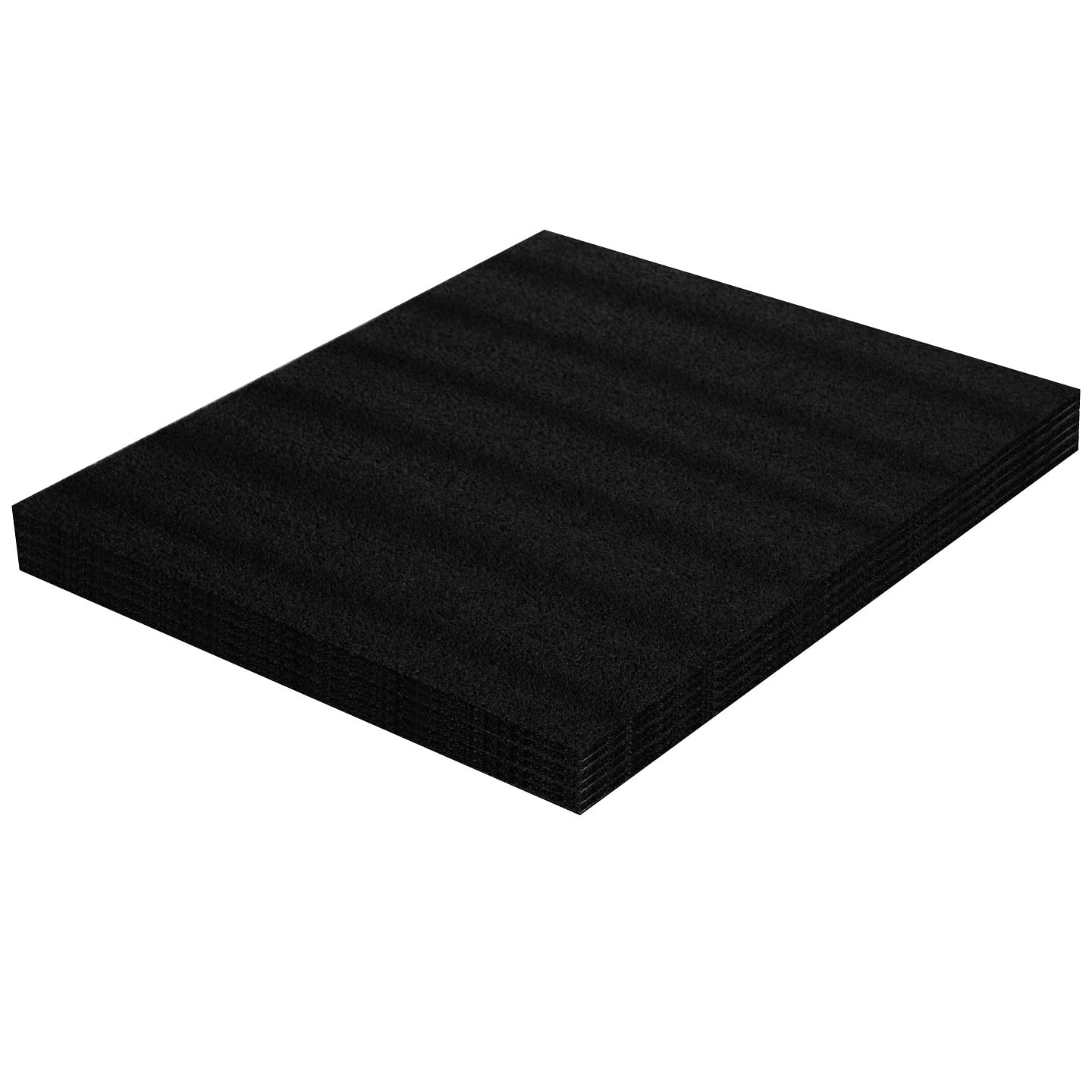 Werkzeugeinlage Multilayerschaumstoff Shadow Board 500 x 1000 x 57 mm schwarz/blau für Werkzeugwagen