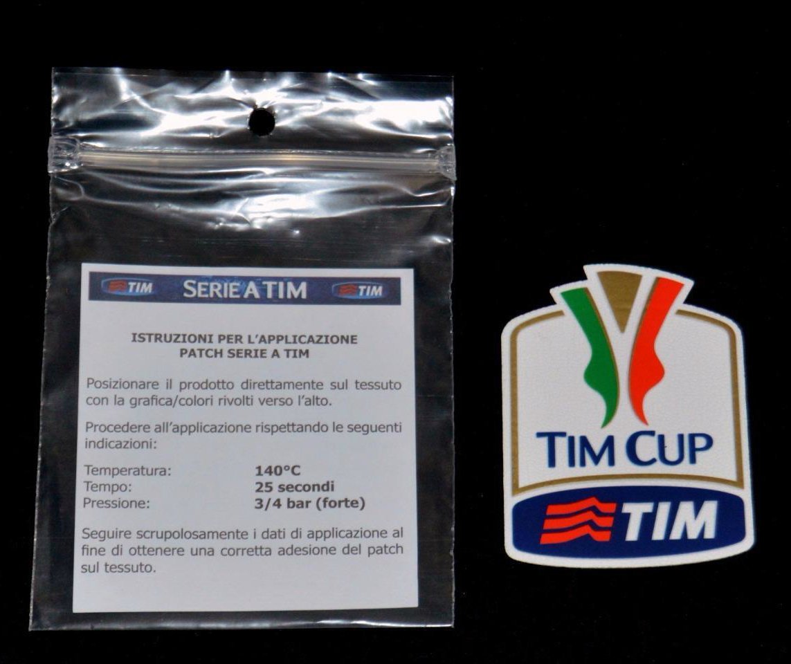Serie A Official Tim Cup 2015/2016 Football Shirt Patch Badge Soccer Italian League Football