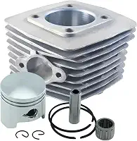 Kit Cilindro Pistão E Anéis Para Kit Motor 80cc