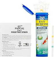 Vista 2 de API Pondcare - Tiras de prueba 5 en 1 para estanques