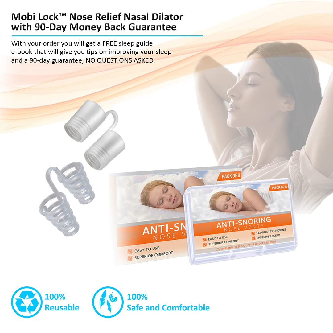 Nose Vent Sinus Relief Dilator (Pack of 12 Small Size) Soft Silicone