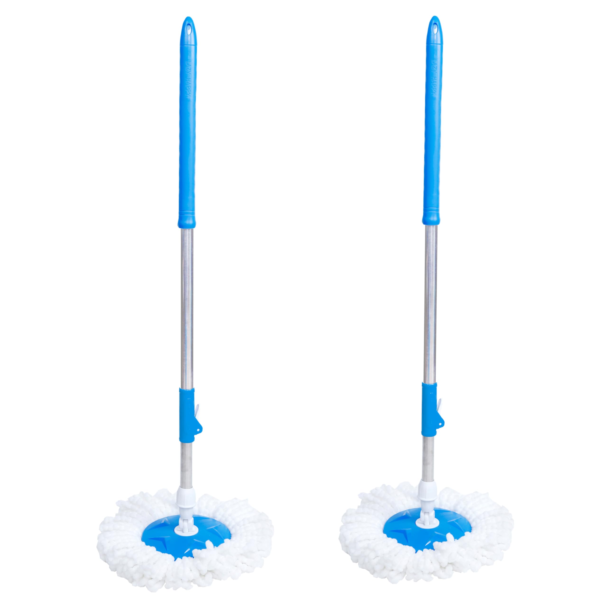 Milton Two 360 Degree Spin Mop Stick Rod with 2 Microfiber Refill | Standing Magic Pocha with Easy Grip Handle for Floor Cleaning Supplies Product for Home, Office (Mop) (B0DFGXMPTT) Amazon Price History, Amazon Price Tracker
