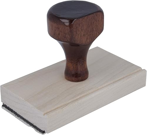 Miniatura 7 de Timbre de fecha de caucho tradicional Extra grande