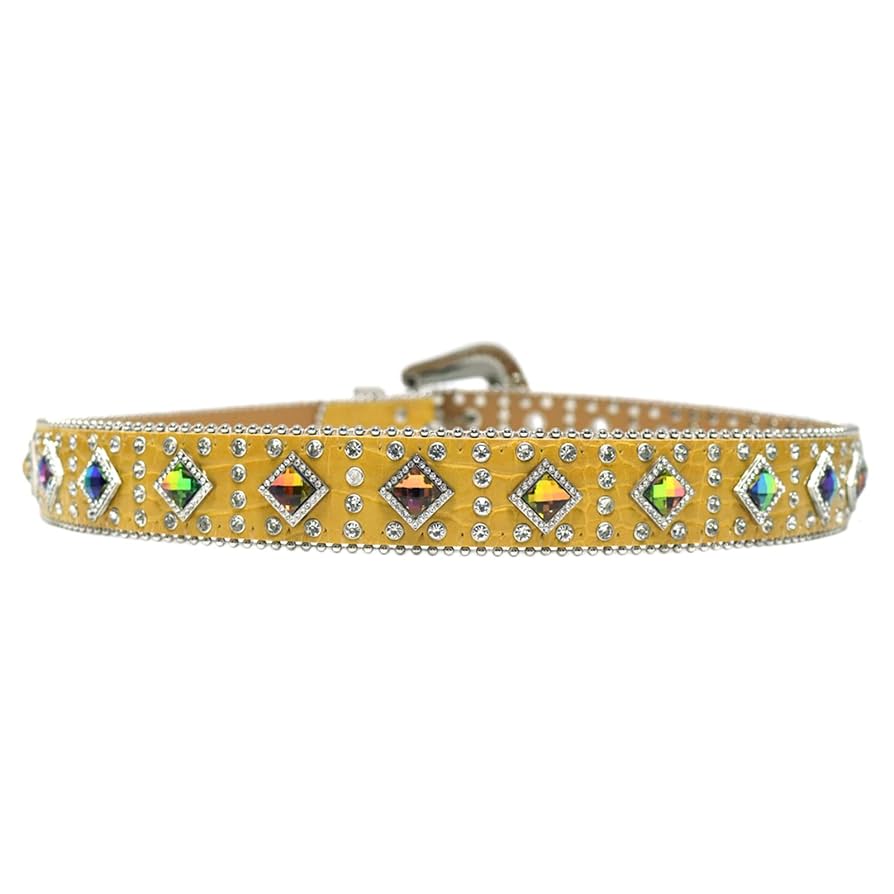 ASH＆DIAMONDS ラインストーン ベルト バックル ストラップ ゴールド ASH＆DIAMONDS ラインストーン ベルト バックル ストラップ