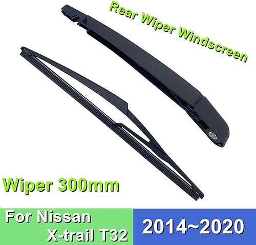 Miniatura 2 de BORATO 12"300mm Car Windshield Windscreen Rear Wiper BladeFor Nissan X-trail T32 2014 2015 2016 2017 2018 2019 2020