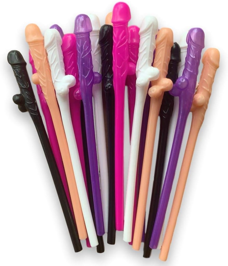 Bachelorette Party D Straw