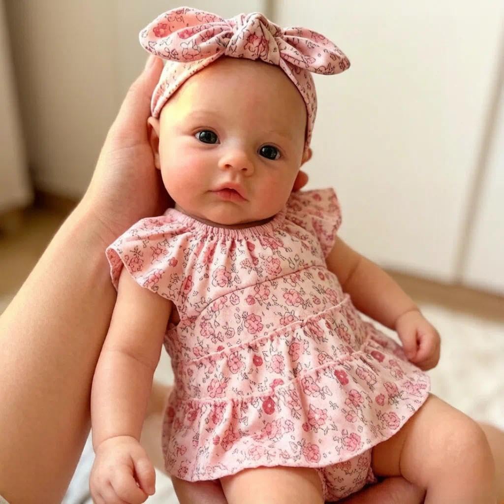Anano 18" Muñeca Silicona Cuerpo Blando Realista Muñecos Babe Renacidos Silicona Real Cuerpo Completo, Muñeca Real recién Nacida Kit alimentación Caja Regalo para niños 3+