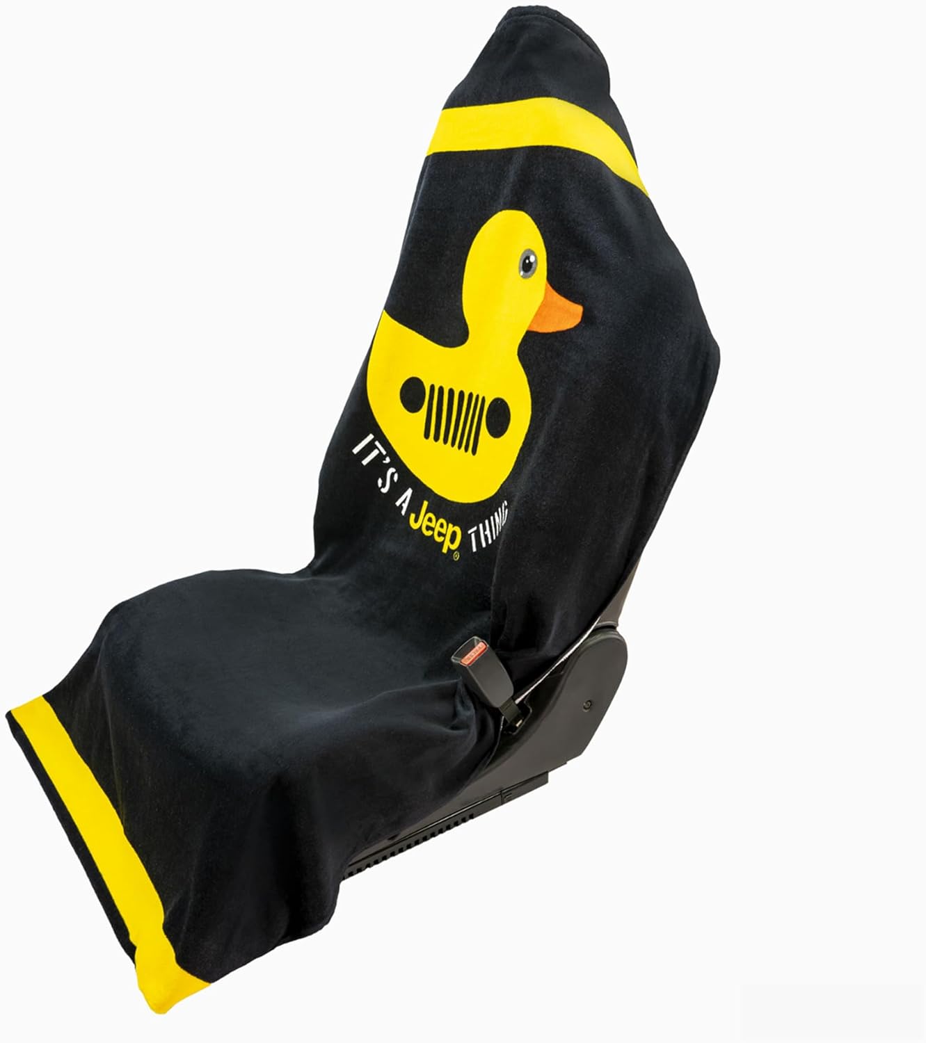 Jeep Duck Logo Car Seat Cover Towel – Soft, Absorbent & Machine Washable