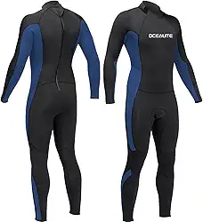 Roupa de mergulho completa de 5/4 mm, 4/3 mm e 3 mm para homens, roupas de neoprene premium para mergulho, snorkeling, surfe, natação