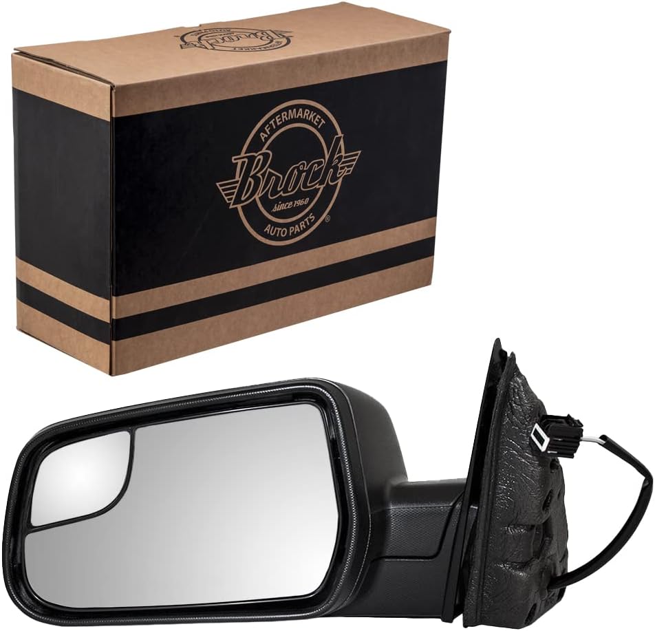 Power Mirror for 2010-2014 Equinox Spotter Glass Manual Fold for 2010-2014 Terrain 22818262 Left GM1320452