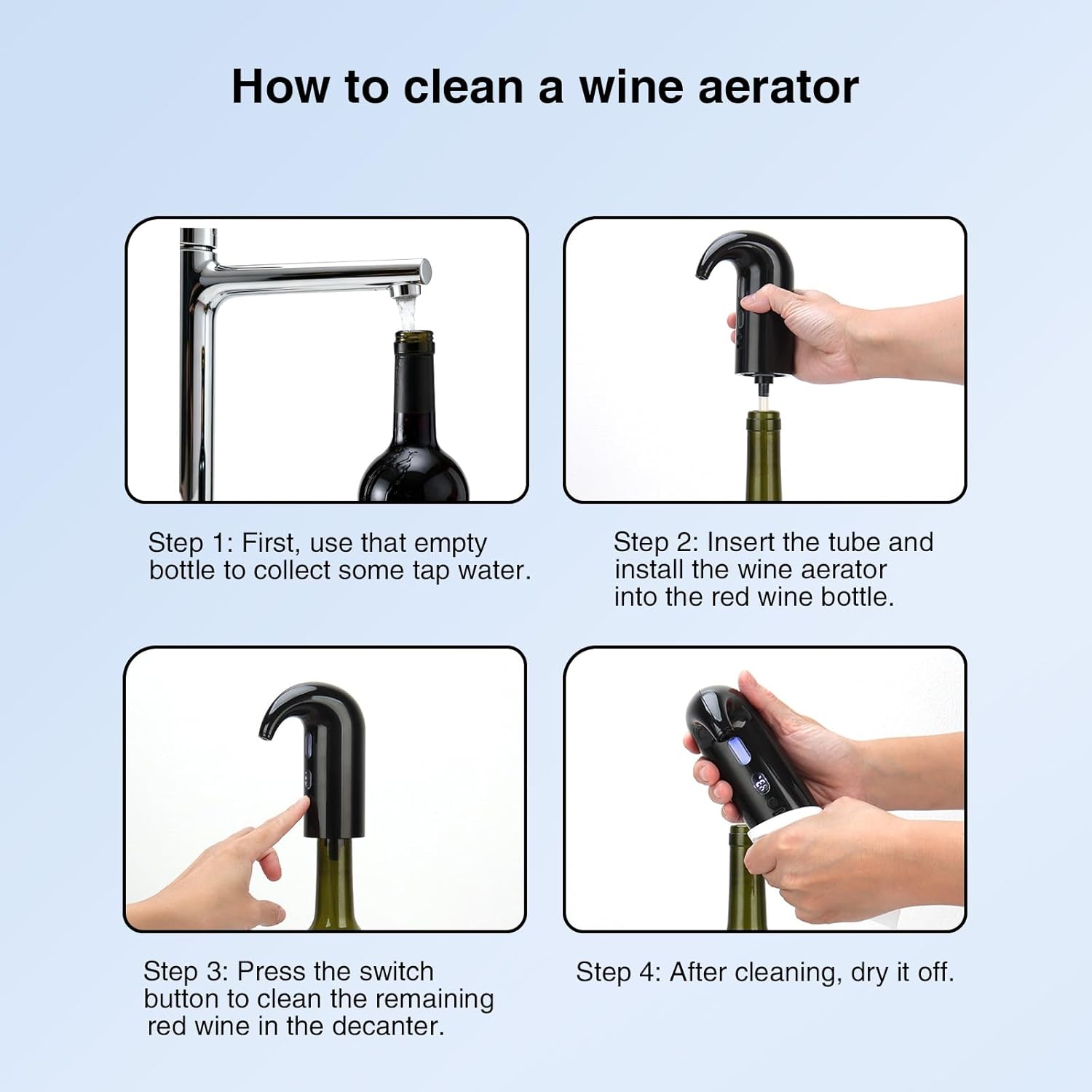 Electric Wine Aerator Dispenser Set – Automatic Wine Decanter & Pourer with LED Display, 200ml Smart Pour Control, Rechargeable Wine Pump & Stopper, Perfect Christmas Gifts for Wine Lovers