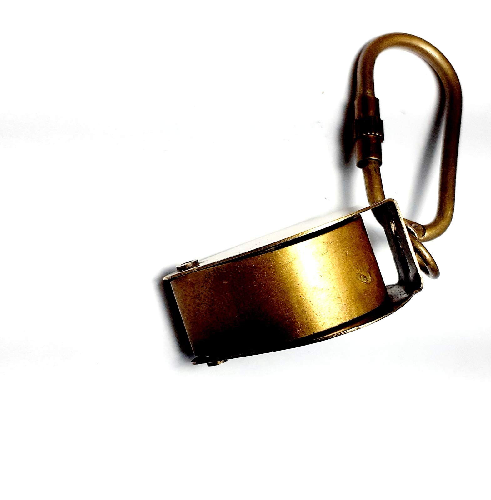 Collier Vintage Avec Loupe Médaillon – Chaîne En Laiton Et Cuir, Style Rétro