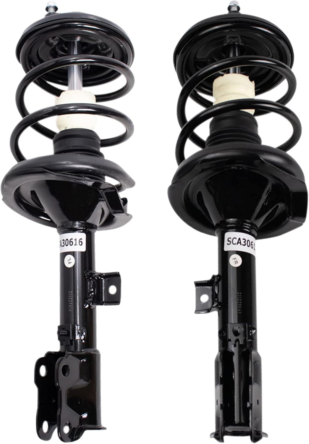 TRQ Front Strut & Coil Spring Assembly Set Driver & Passenger Sides Compatible with 11-19 Mitsubishi Outlander Sport SCA31094