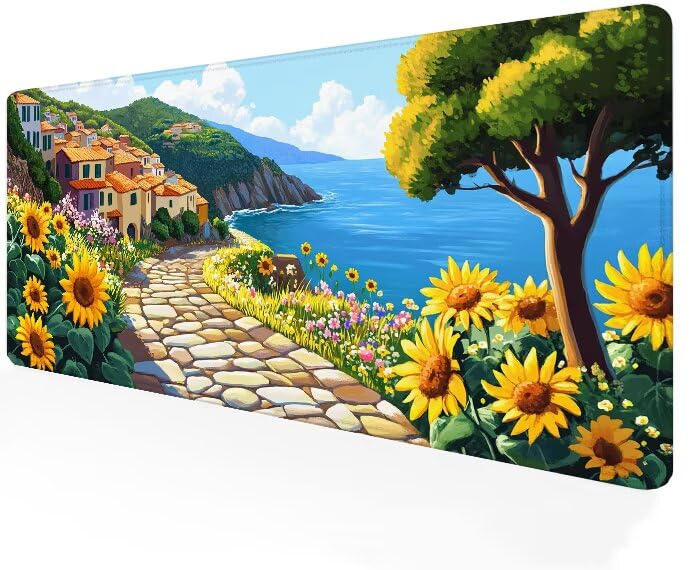 Tapis souris XXL 1200x400x3mm en caoutchouc souple