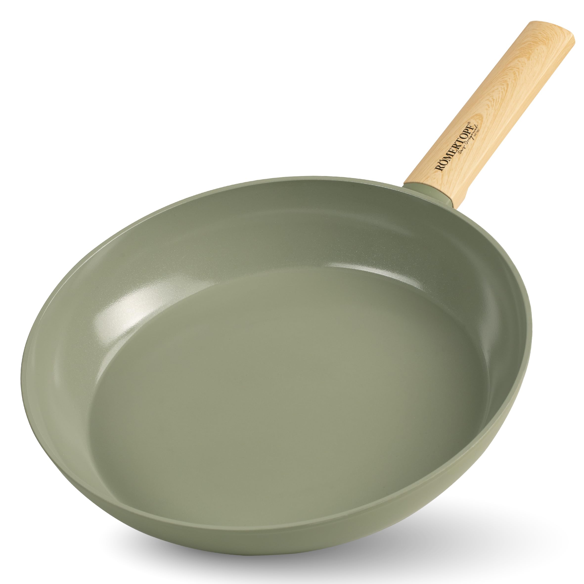 Römertopf Padella Antiaderente 30 cm in Alluminio, Verde