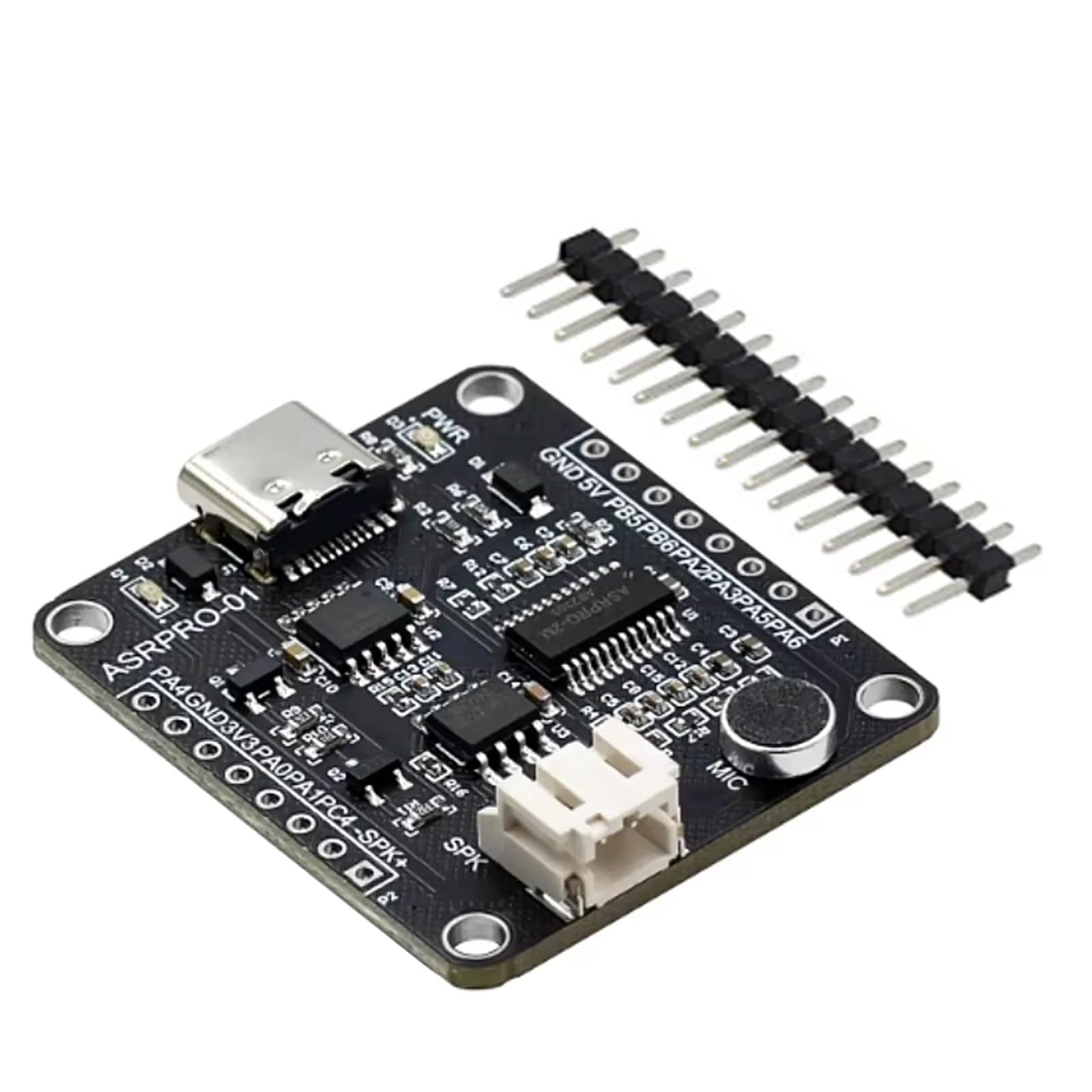 Maxtonser ASRPRO Voice Intelligent Speech Recognition Voice Command Recognition Board with 4MB Flashing for Enthusiasts