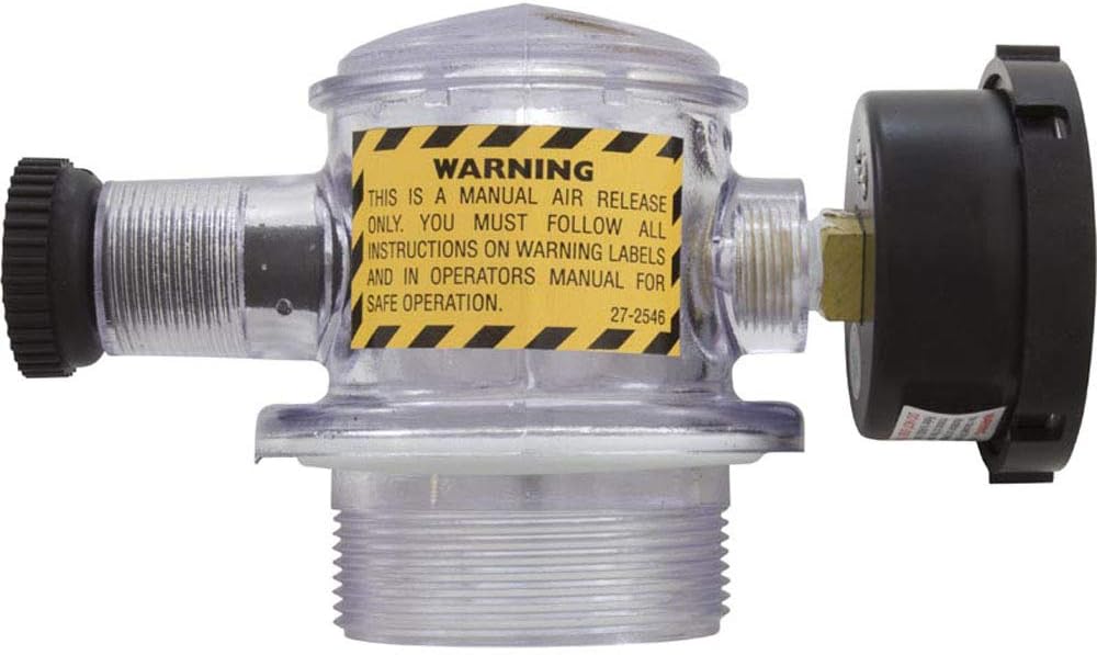 Pentair 273564 Manual Air Relief Assembly Replacement Pool and Spa Sand Filter