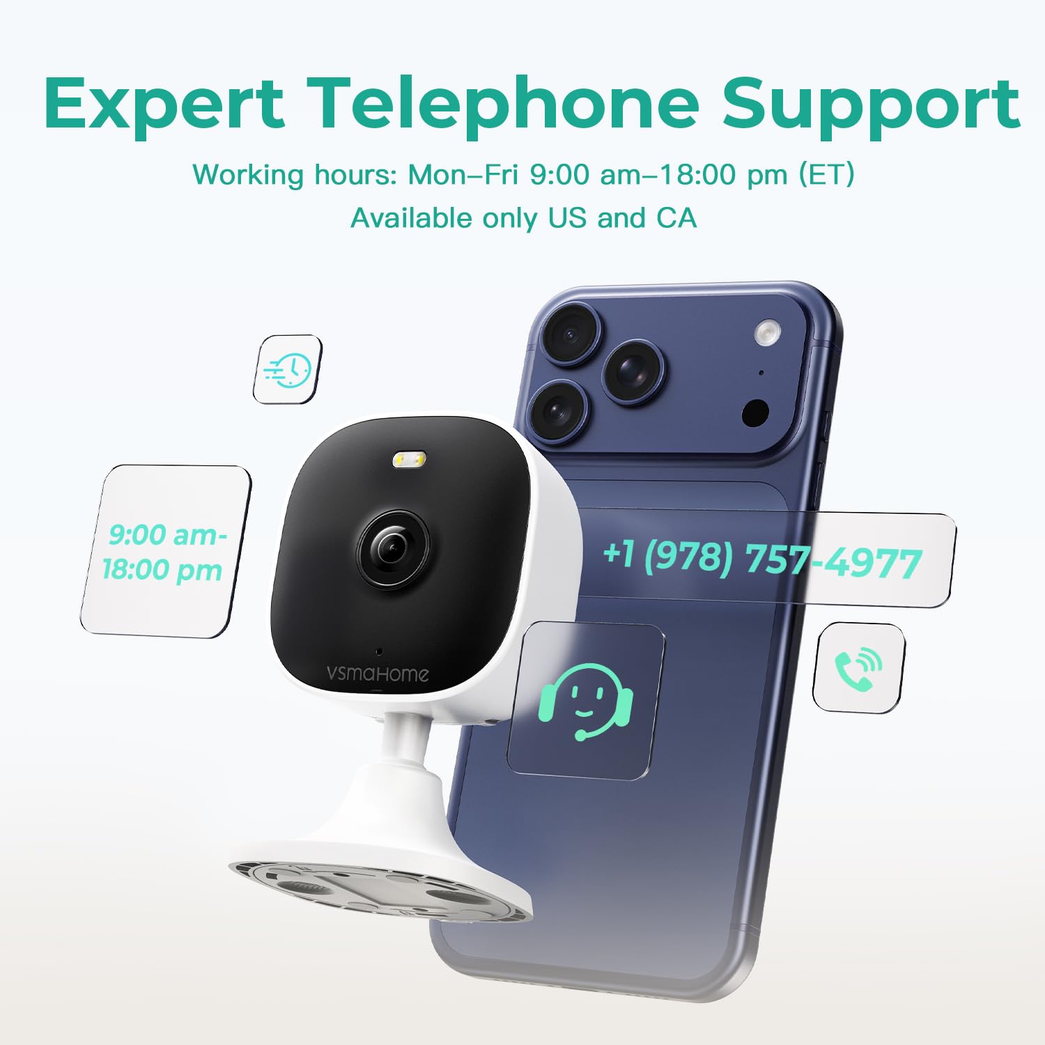 4MP Cameras for Home Security with Audio and Video, Outdoor Security Camera Indoor, 2.4g/5g Cameras for House/Pet/Baby, Plug and Play, Support 128G Card Storage (Not Included), Wired - Additional View