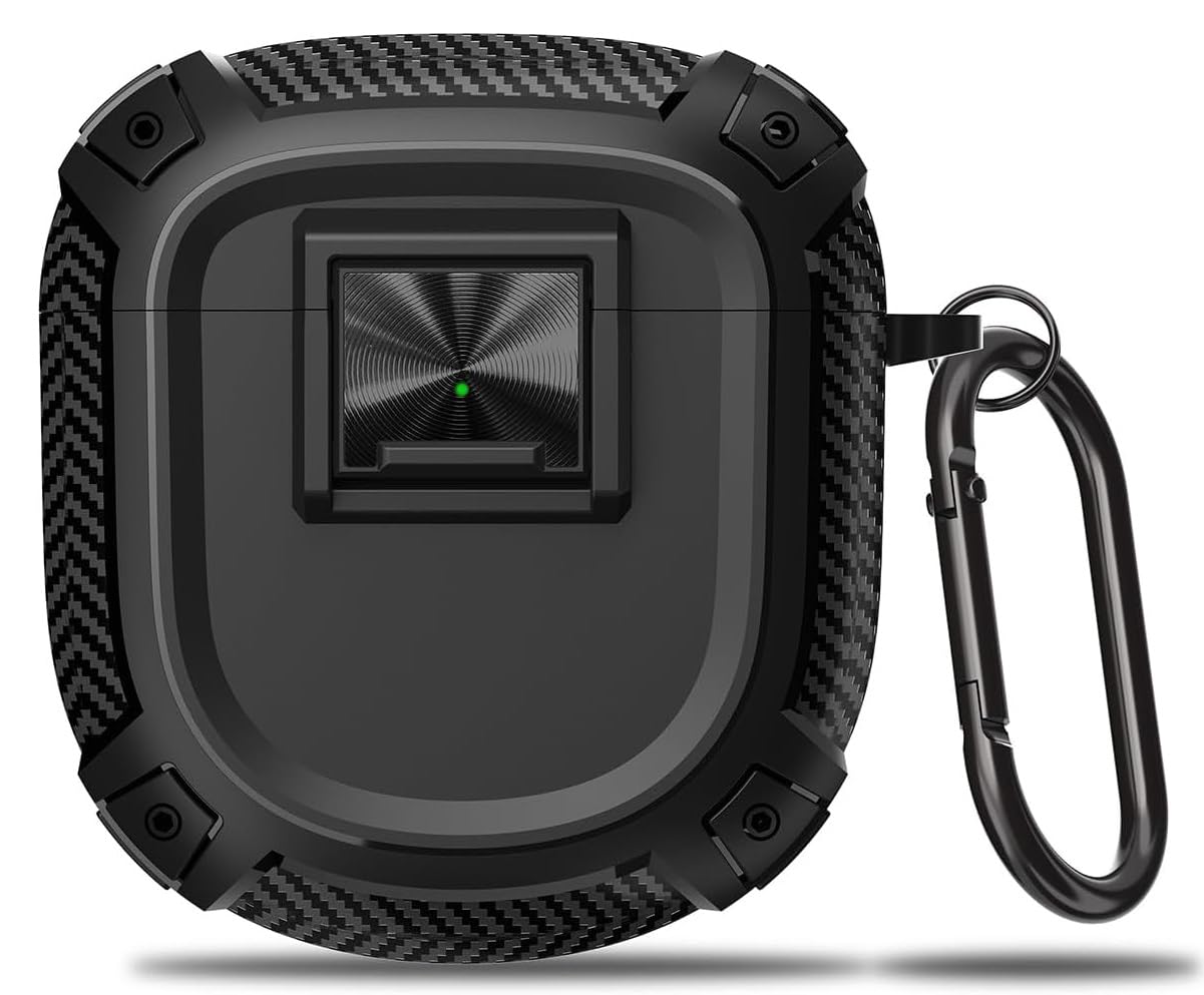 M.G.R.J® Secure Lock Clip Full Carbon Fiber Body Shockproof Shell