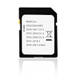 Latest Version Navigation SD Card Fits for Mazda 2014-2018 - 3, 2016-2024 - Mazda 6/CX-3/MX-5, 2016-2020 - CX-5/CX-9 Car GPS Navigation System for USA/Canada/Mexico