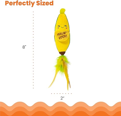 Vista 29 de Catstages - Juguete de salud dental para gato con hierba gatera, modelo Crunchy Pickle Kicker Crujiente Pickle Kicker