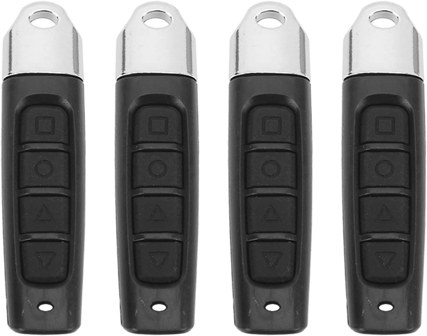 4PCS 433MHz Remote Control Key Fob,4 Channel Cloning Electric Garage