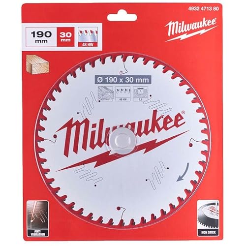 MILWAUKEE 4932471380 Universal Saw Blade 48 Teeth 2.1 x 190 mm