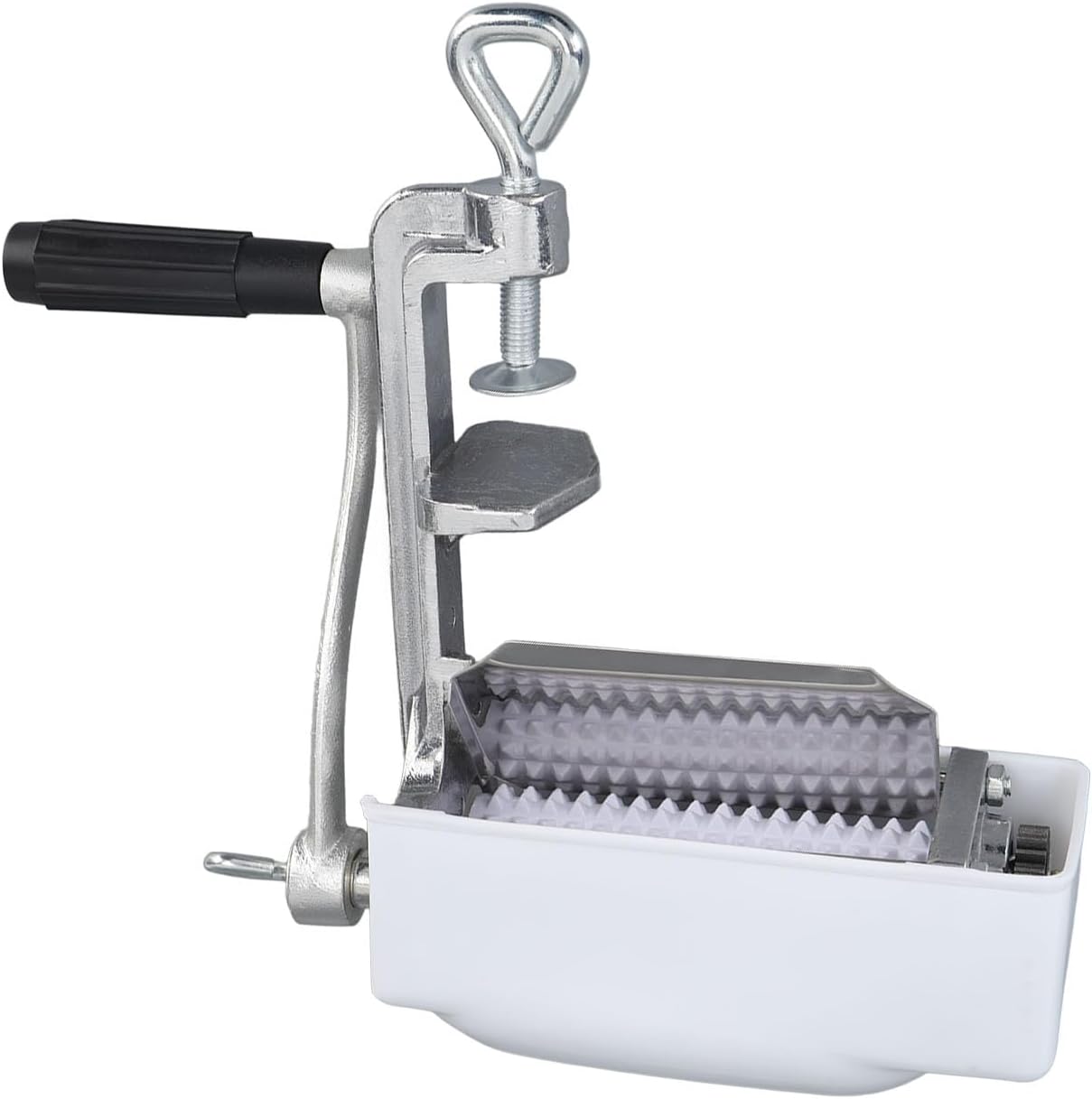 Luqeeg Meat Tenderizer, Commercial Manual Meat Tenderizer Machine, Aluminum Alloy Manual Cuber Steak Flatten Cuber for Kitchen, Restaurants