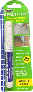 Grout It Out - Renew Restore Tile Repair Pen