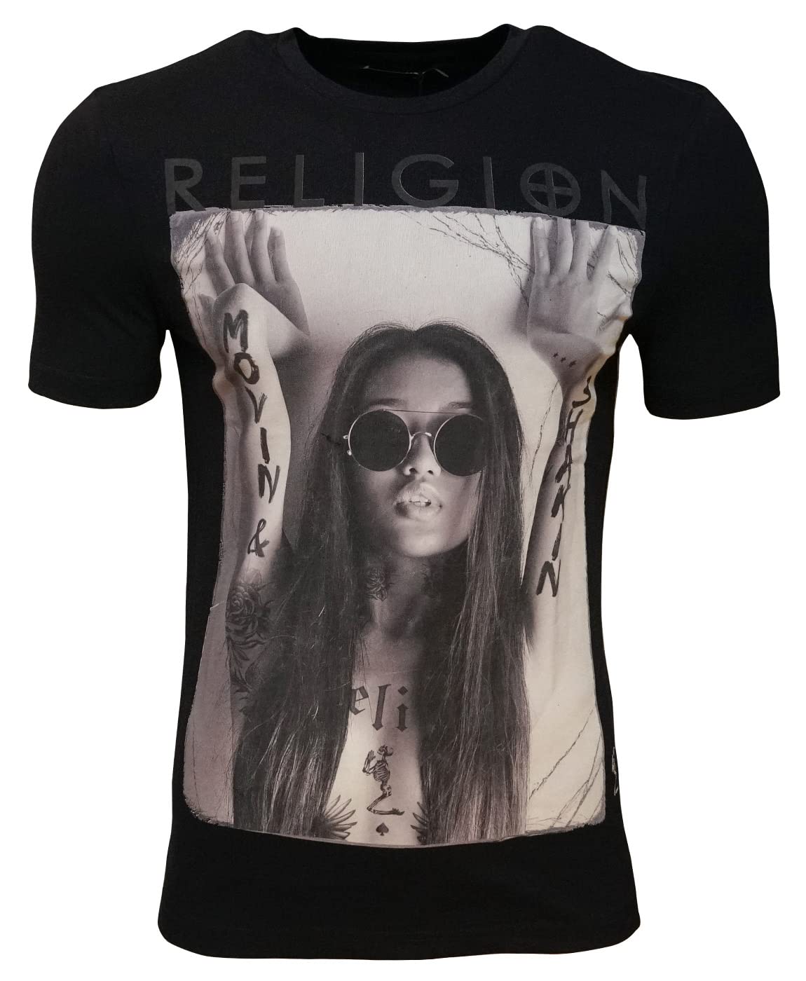 Religion Clothing Movin and Shakin - Camiseta para hombre